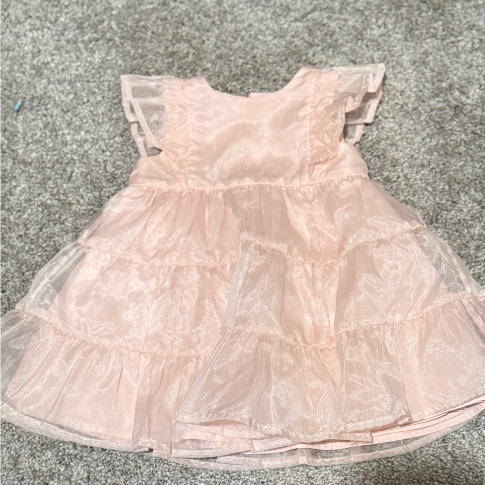 Nordstrom Light Pink Layered Dress